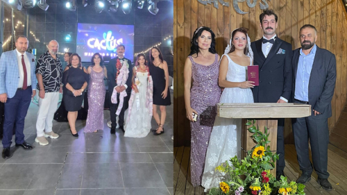 Torbalı’da görkemli düğün: Hamza Demirci ve İrem Yücel dünya evine girdi