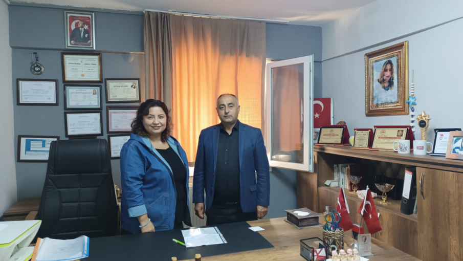 Büyük Birlik Partisi Karabağlar İlçe Başkanı Ömer Zicin’den Ziyaret