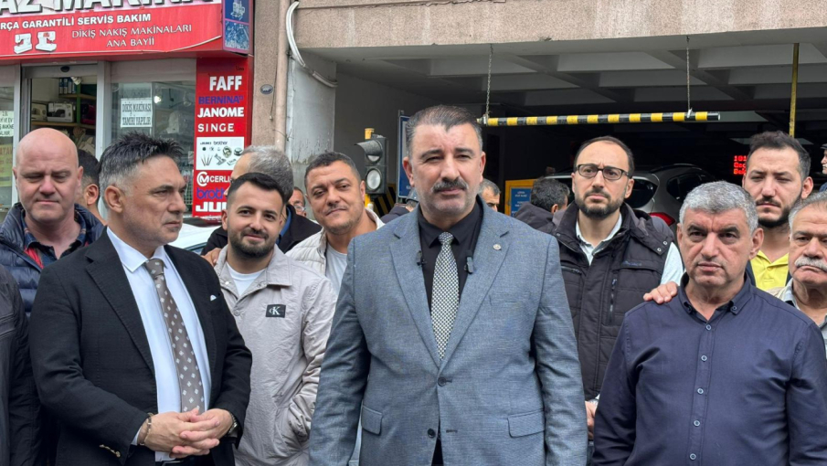 Başdaş otoparkın önünden seslendi:Kemeraltı’na İhaneti Kabul Etmiyoruz!